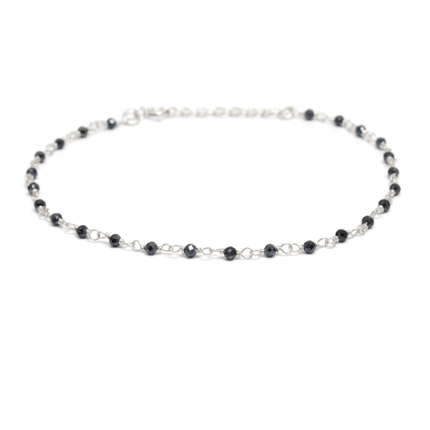 925 Sterling Silver Garnet, Pearl & Multi Gemstone Bracelet – Handmade Jewelry Gift for Women