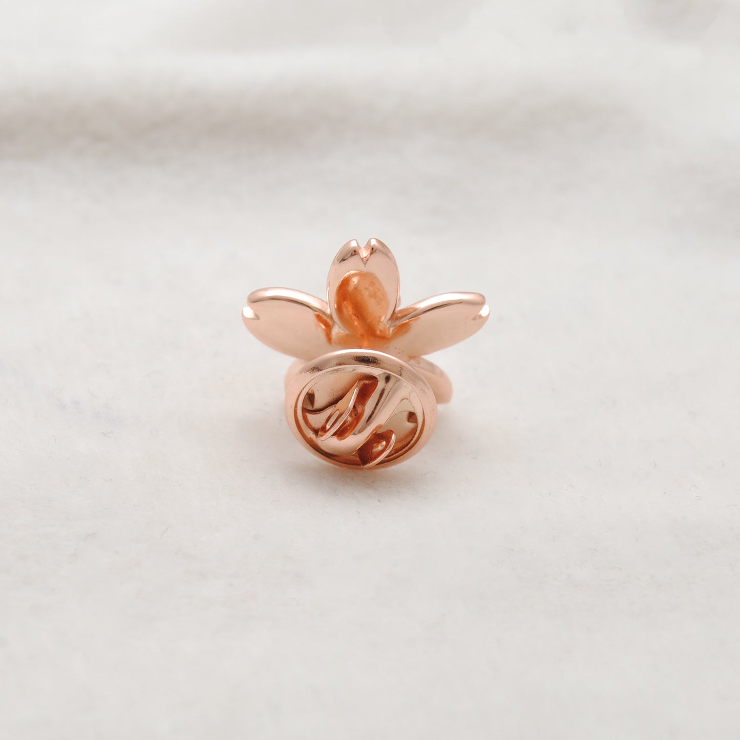 925 Sterling Silver Enamel Flower Brooch with  Pearl – Button Style Jewelry