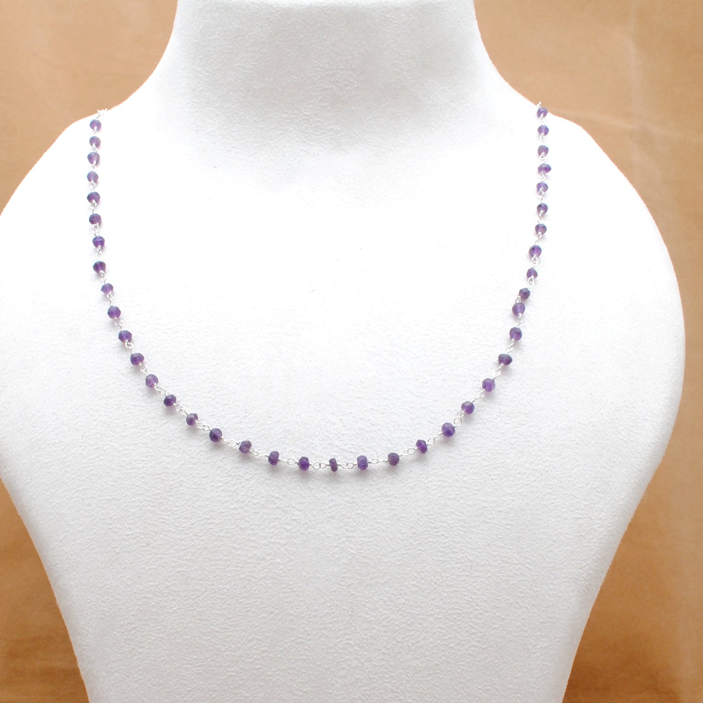Multi-Stone Sterling Silver Bracelet with Necklace Option – Amethyst, Moonstone & More