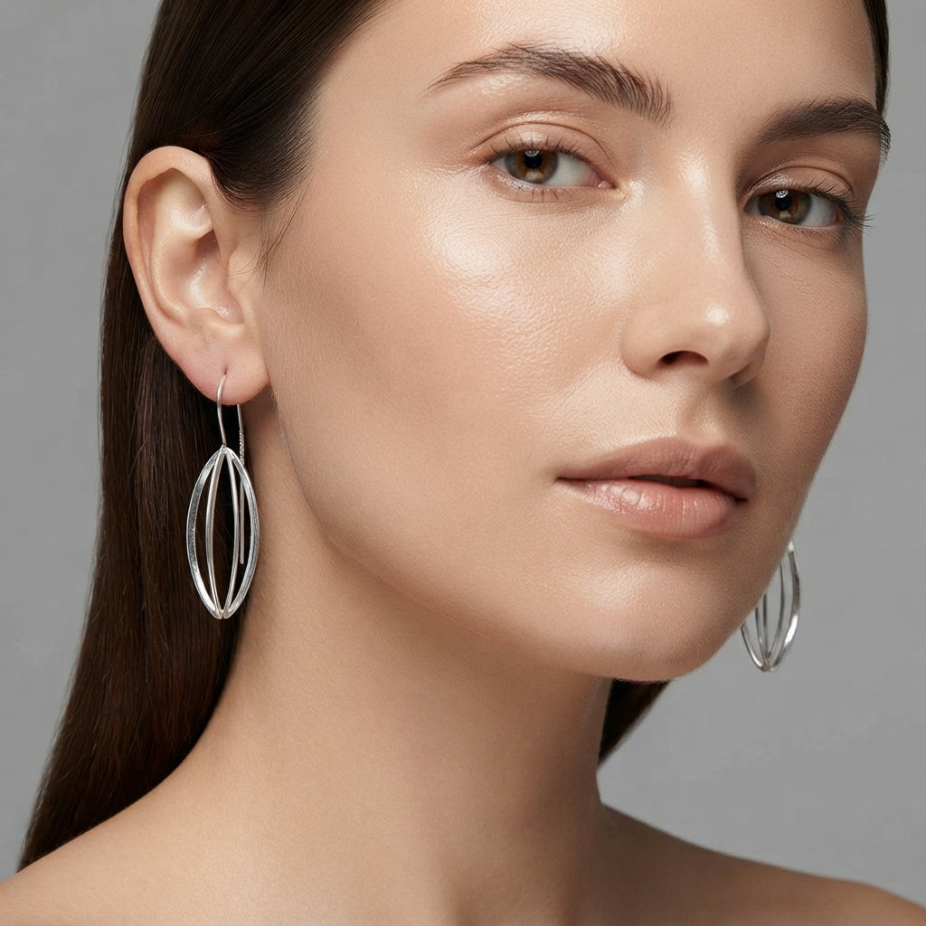 Women's Fashion Curved Drop Dangle Earring