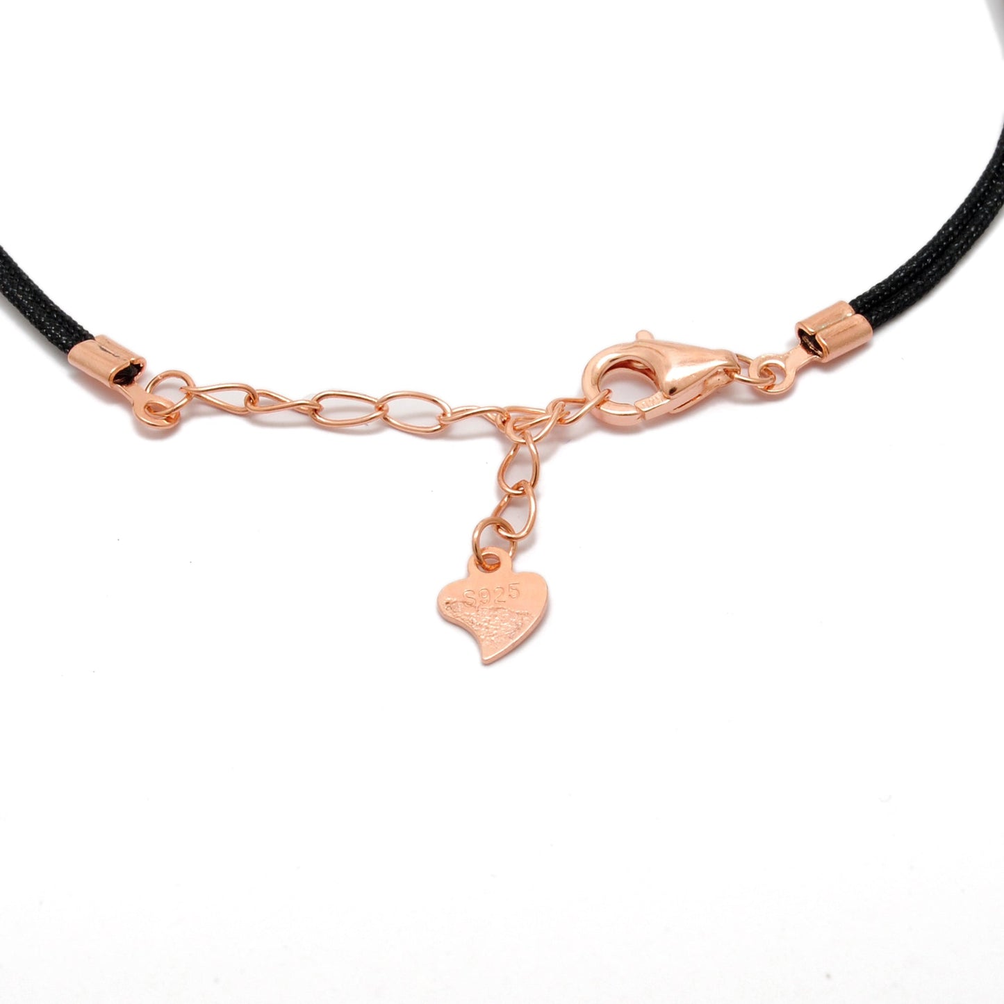 925 Sterling Silver Infinity CZ Bracelet, 8-Inch, Rose Gold & Silver Plated, Symbolic Jewelry