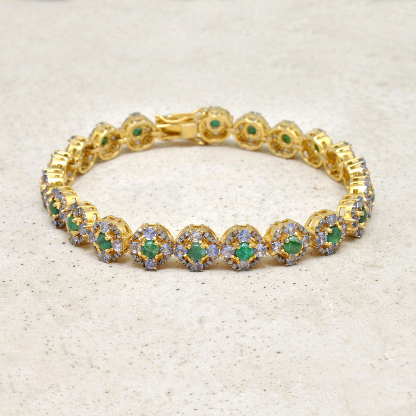 Victorian Emerald Diamond Bracelet Jewelry Kanish