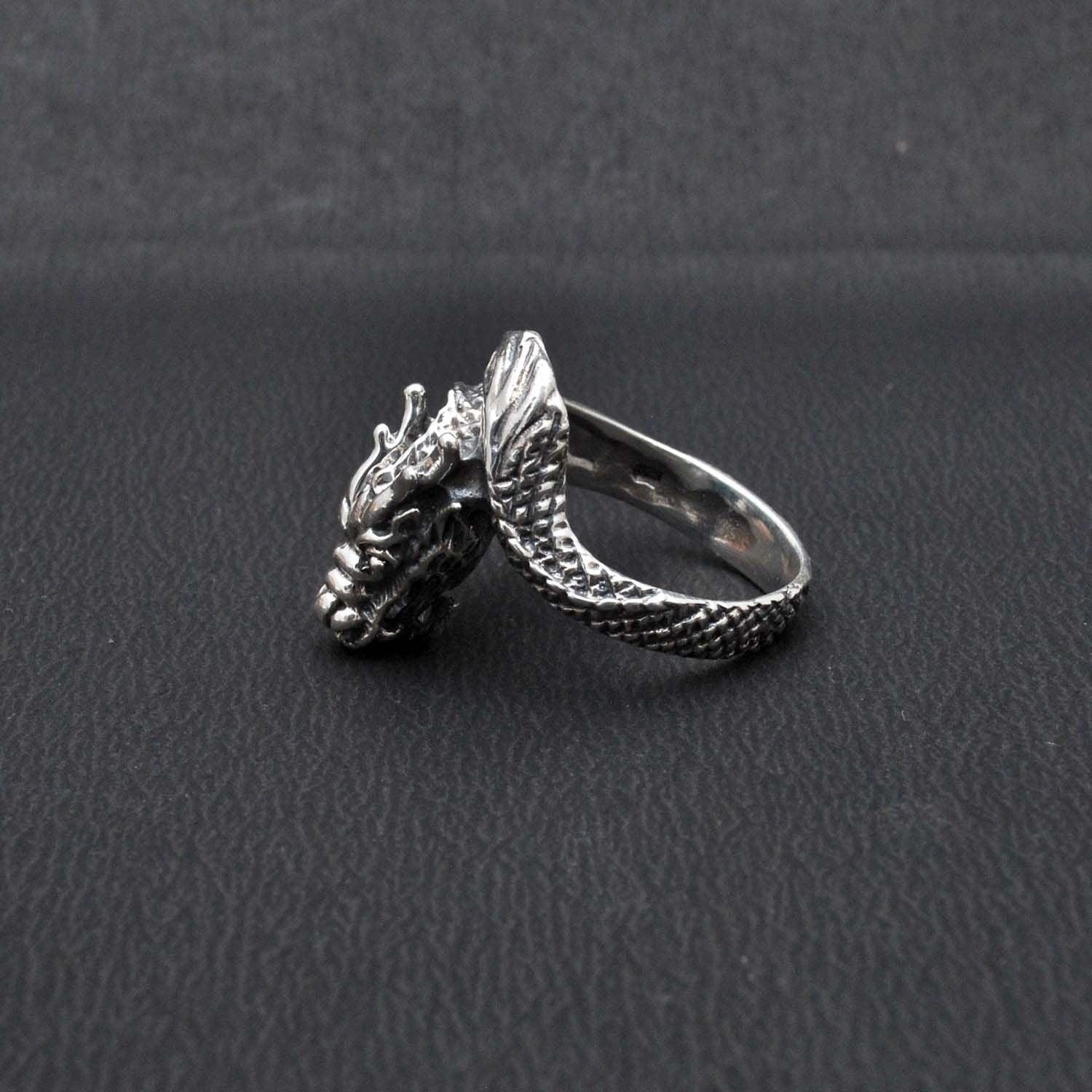Sterling Silver Dragon Ring Size 9 Dragon Lovers! Kanish