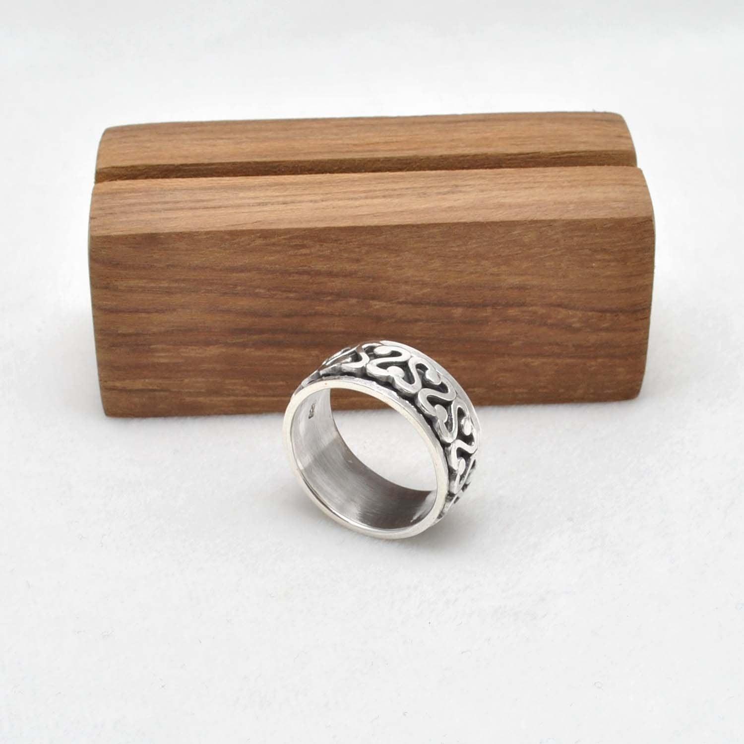 Fidget Tribal Band Spinner Ring Size 11 Kanish