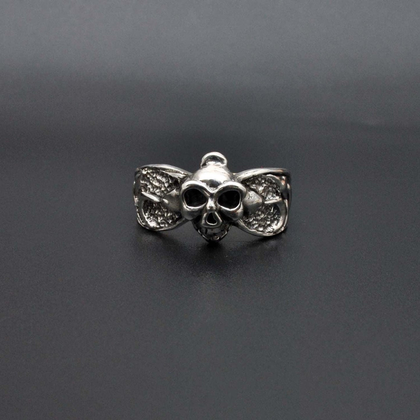 Halloween Sterling Silver Skull Ring Size 11 - Kanish