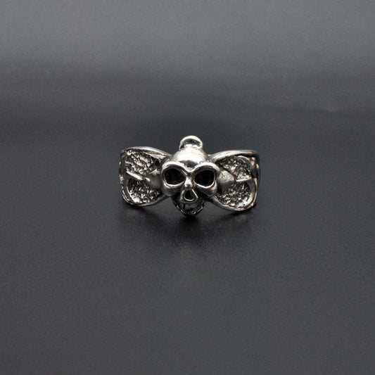Halloween Sterling Silver Skull Ring Size 11 - Kanish