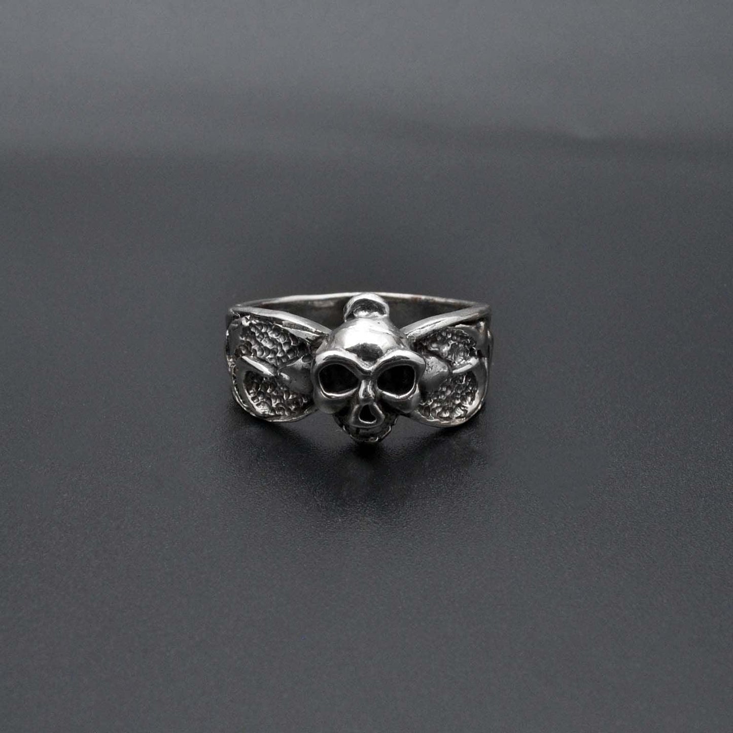 Halloween Sterling Silver Skull Ring Size 11 Kanish