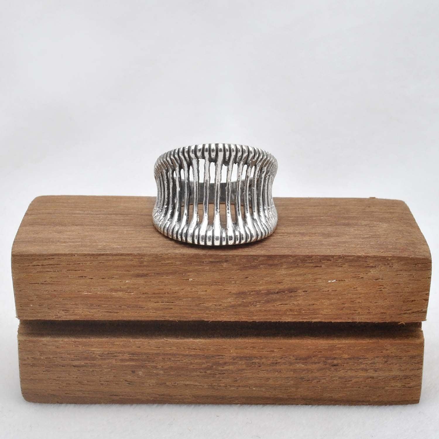 Vintage Silver Band Ring Size 10 - Kanish