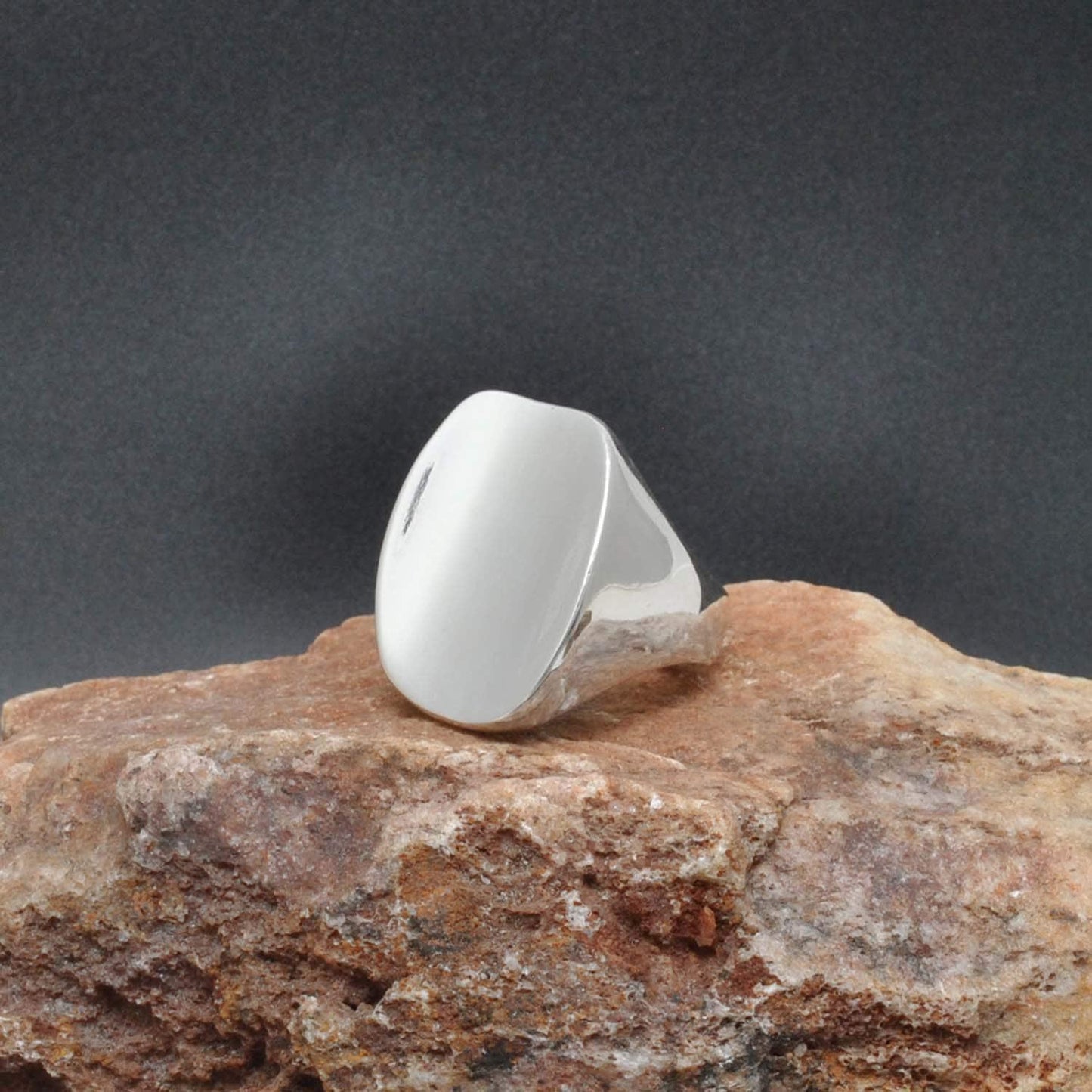 Men's Sterling Silver ring Size 10 Kanish