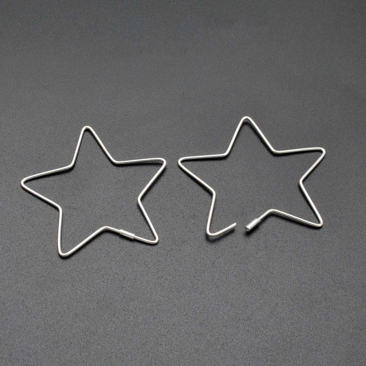 Star Minimalist Sliver Dainty Ear Clips Earrings Kanish