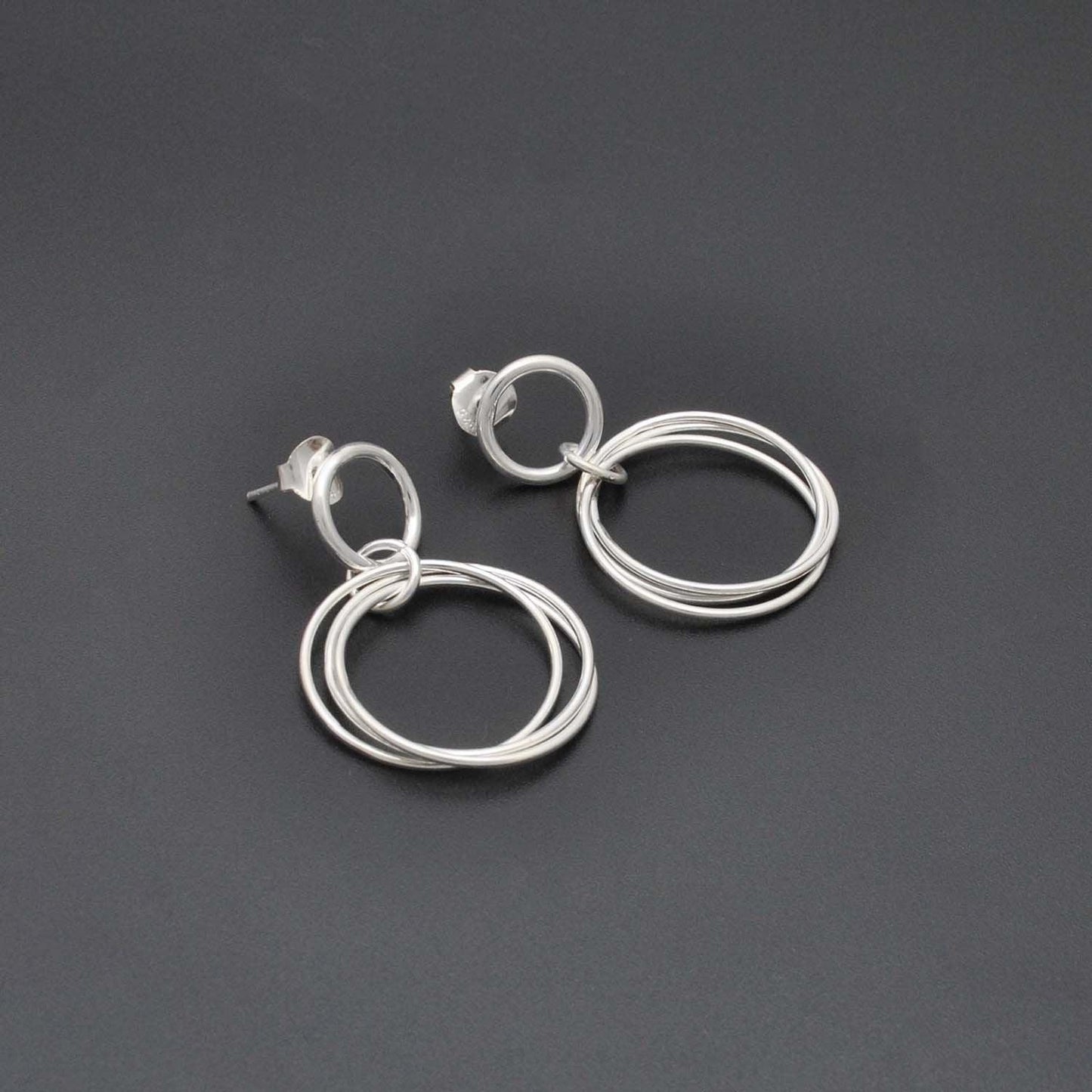 925 Silver Contemporary Stud Earring Kanish