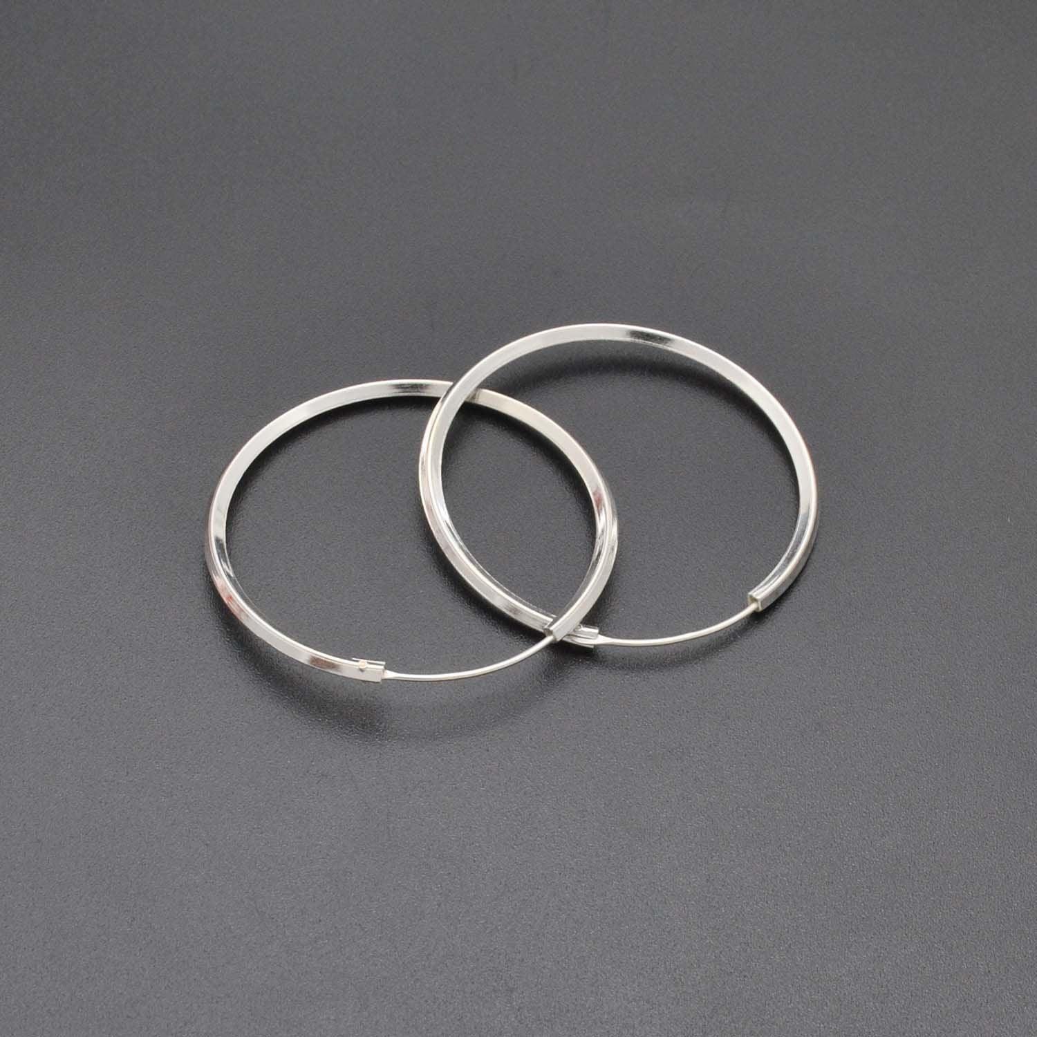 925 Silver Hoop Earrings Women Huggie Earrings Kanish
