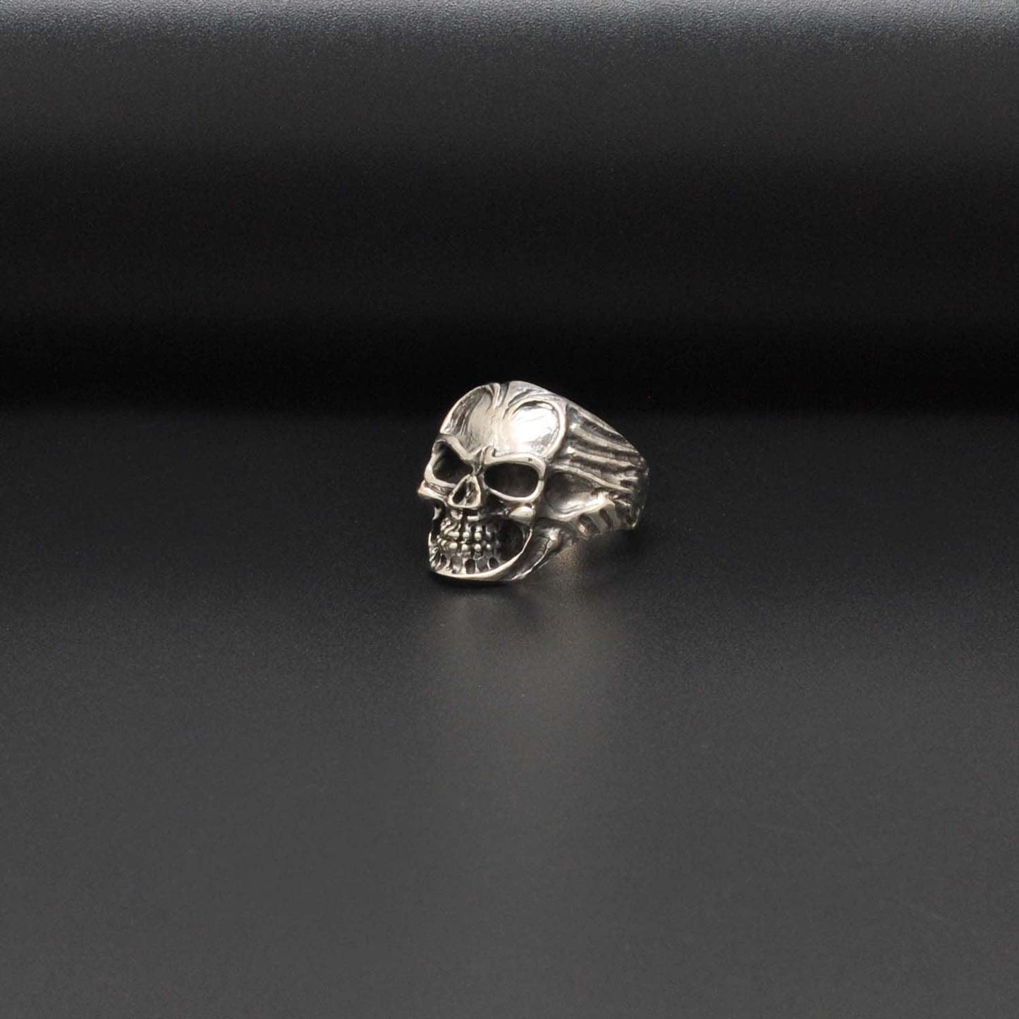 Silver Skull Ring Size 9 - Kanish
