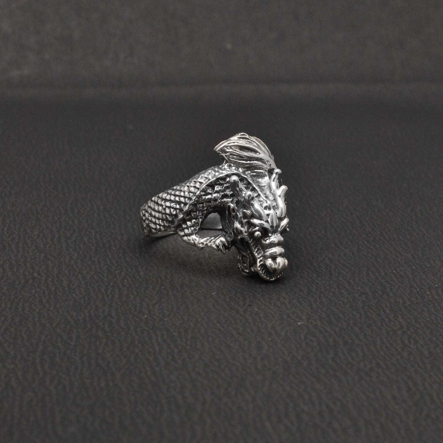Sterling Silver Dragon Ring Size 9 Dragon Lovers! Kanish