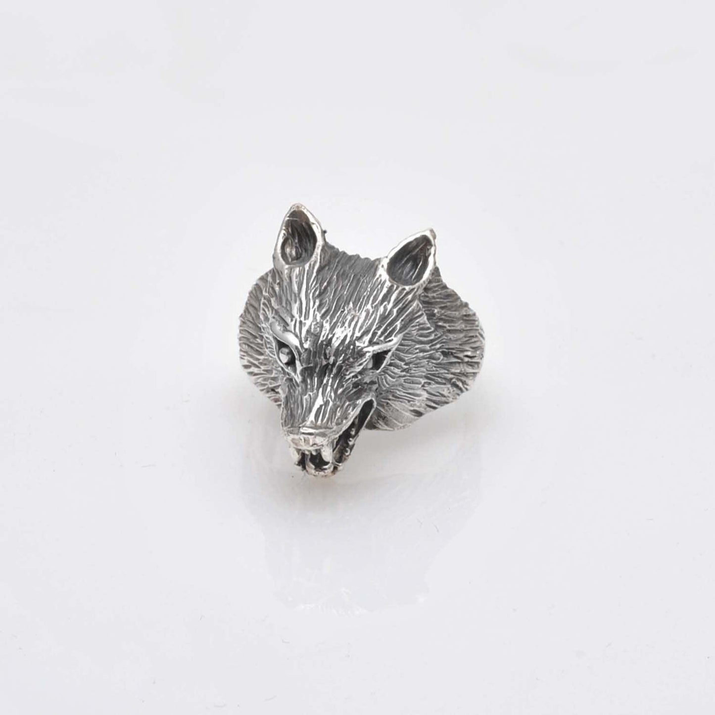 Animal Wolf Silver Ring Size 11 Kanish