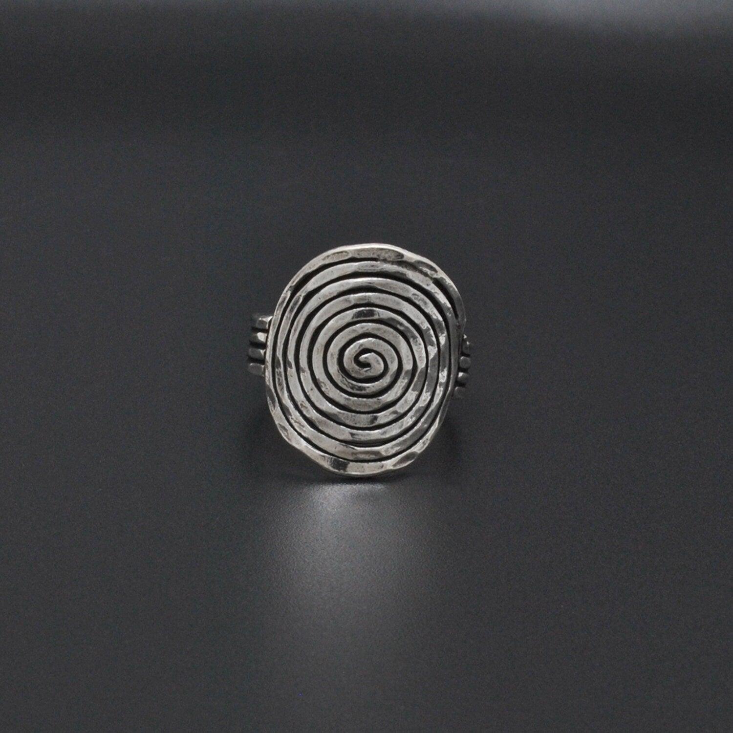 Chunky Sterling Silver Ring Size 10 Kanish