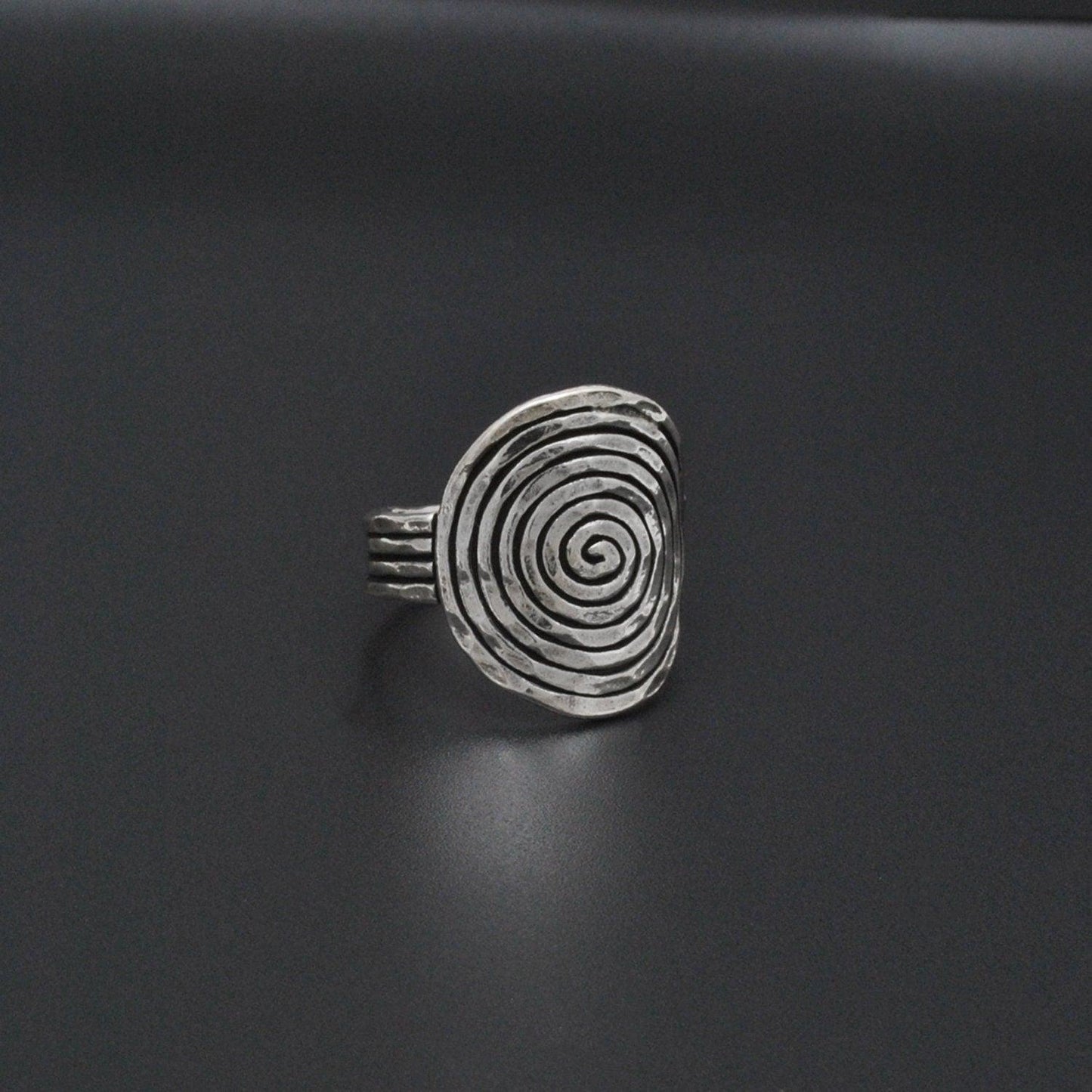 Chunky Sterling Silver Ring Size 10 - Kanish