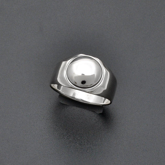 925 Silver Men's Band Ring Size 11 Christmas Gift - Kanish