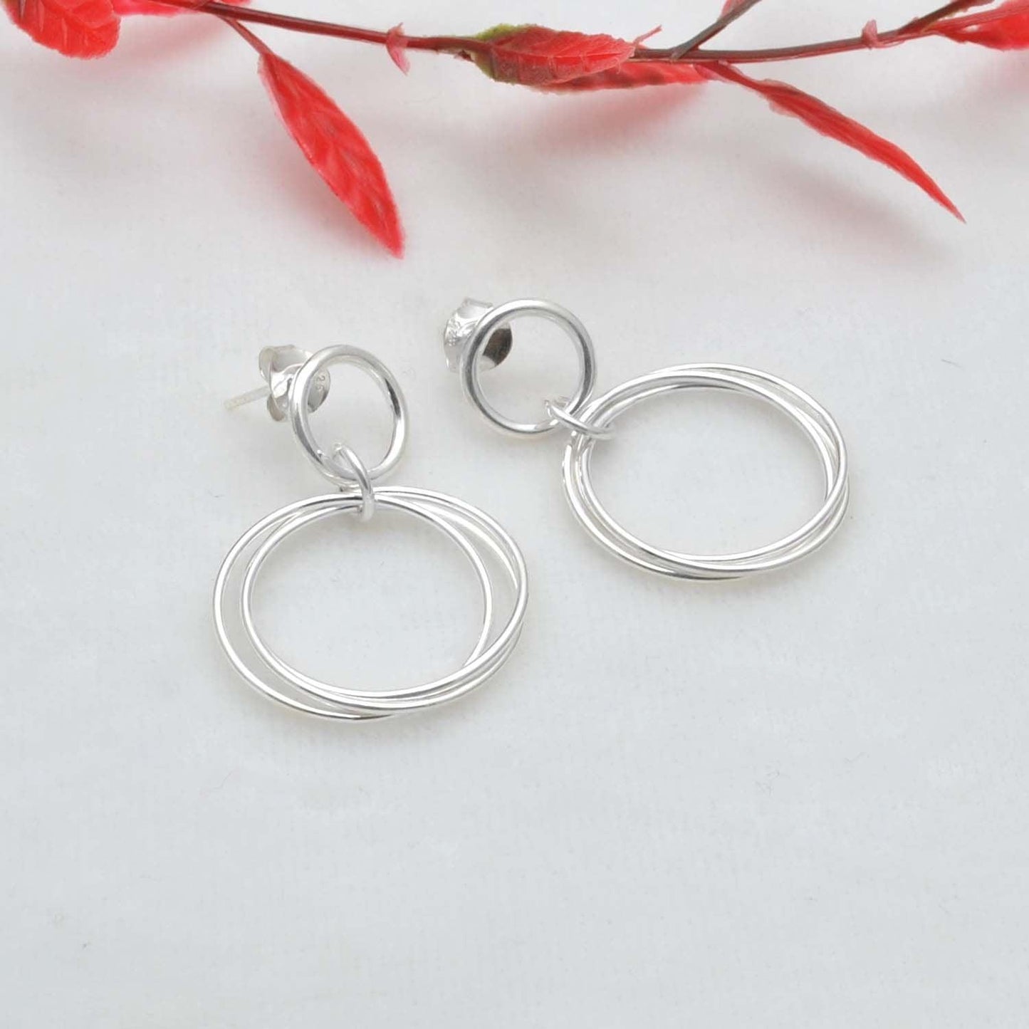 925 Silver Contemporary Stud Earring Kanish