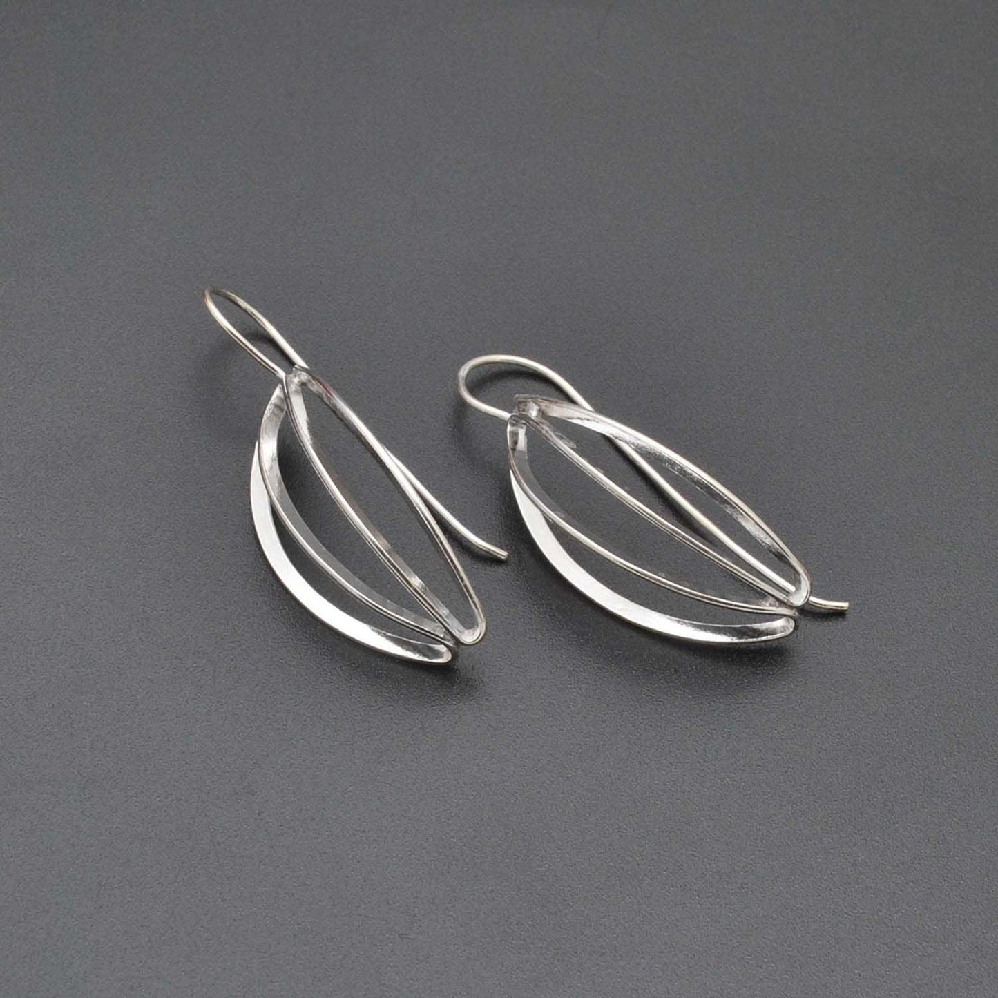 Women's Fashion Curved Drop Dangle Earring Kanish