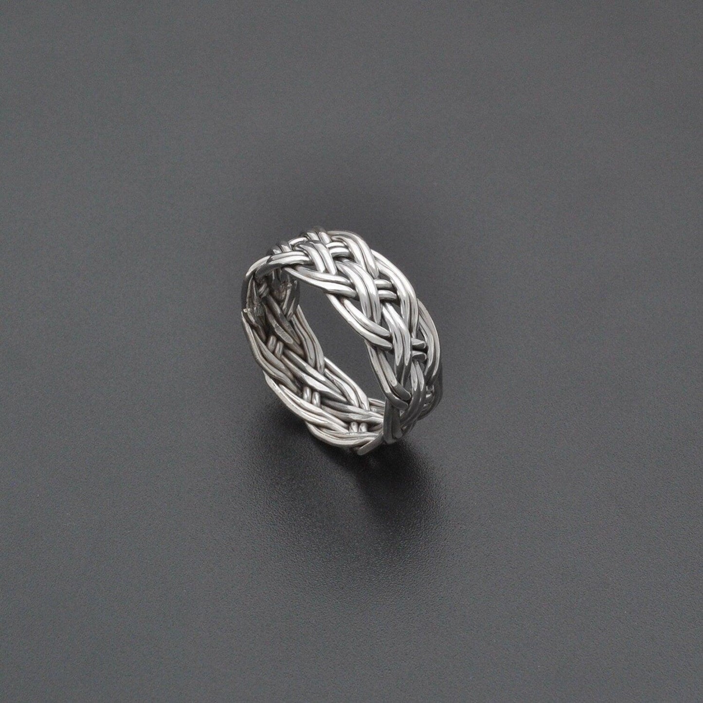Braided Knot Eternity Band Size 10 Kanish