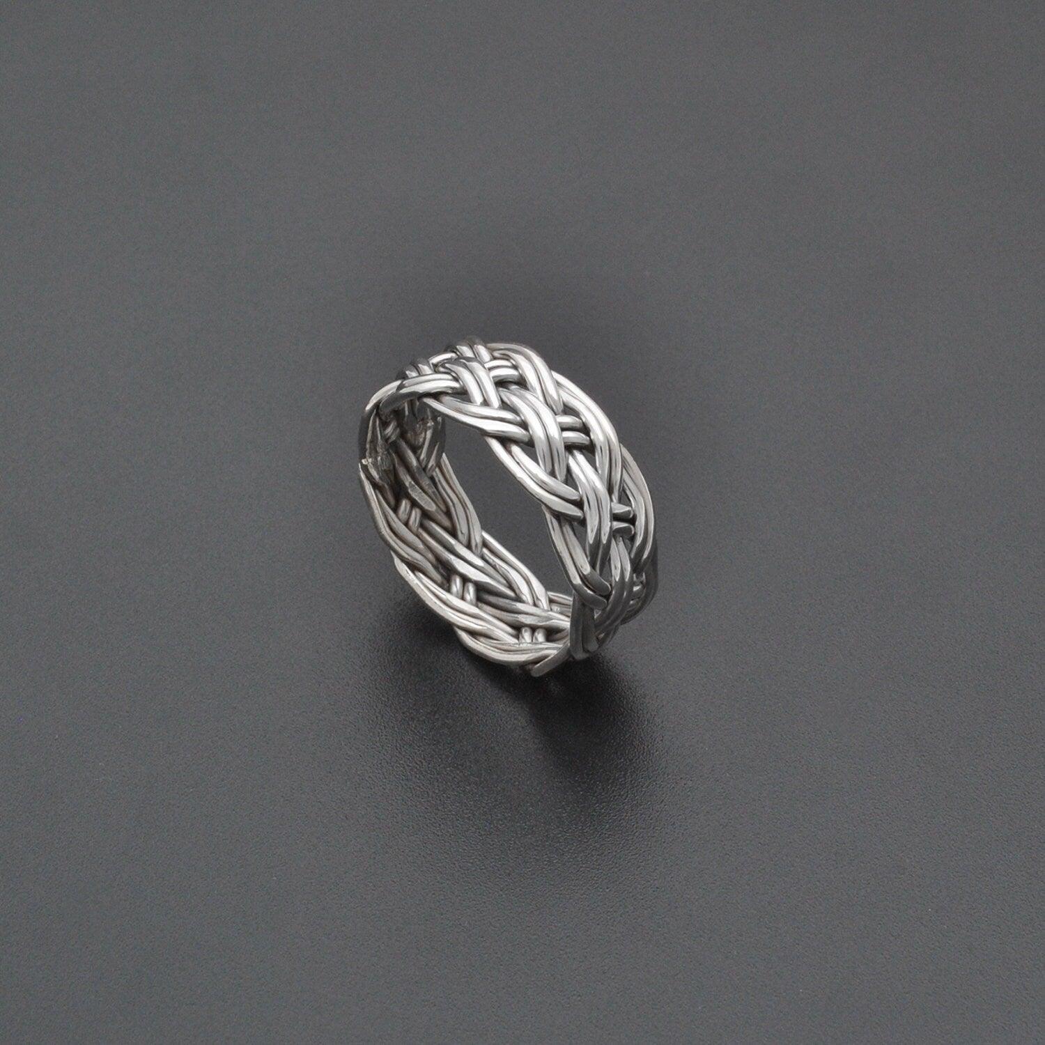 Braided Knot Eternity Band Size 10 Kanish