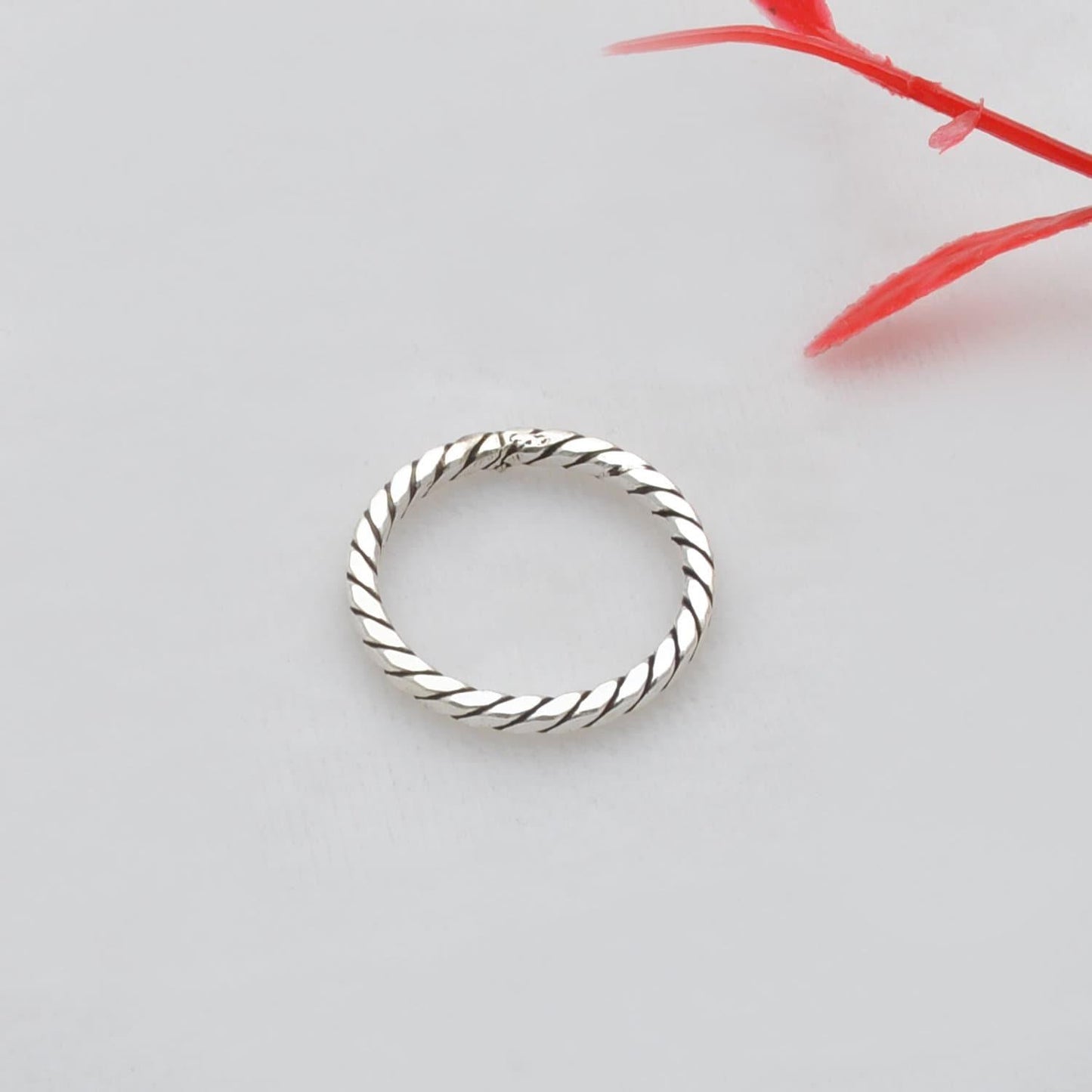 Sterling Silver Minimalist Band Ring Size 9.5 Kanish