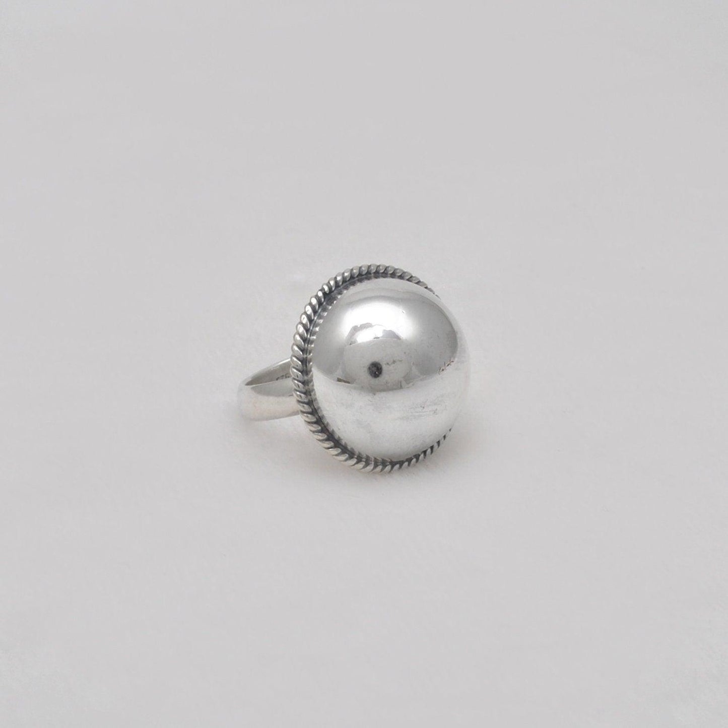 925 Silver Chunky Dome Ring Size 6 Kanish