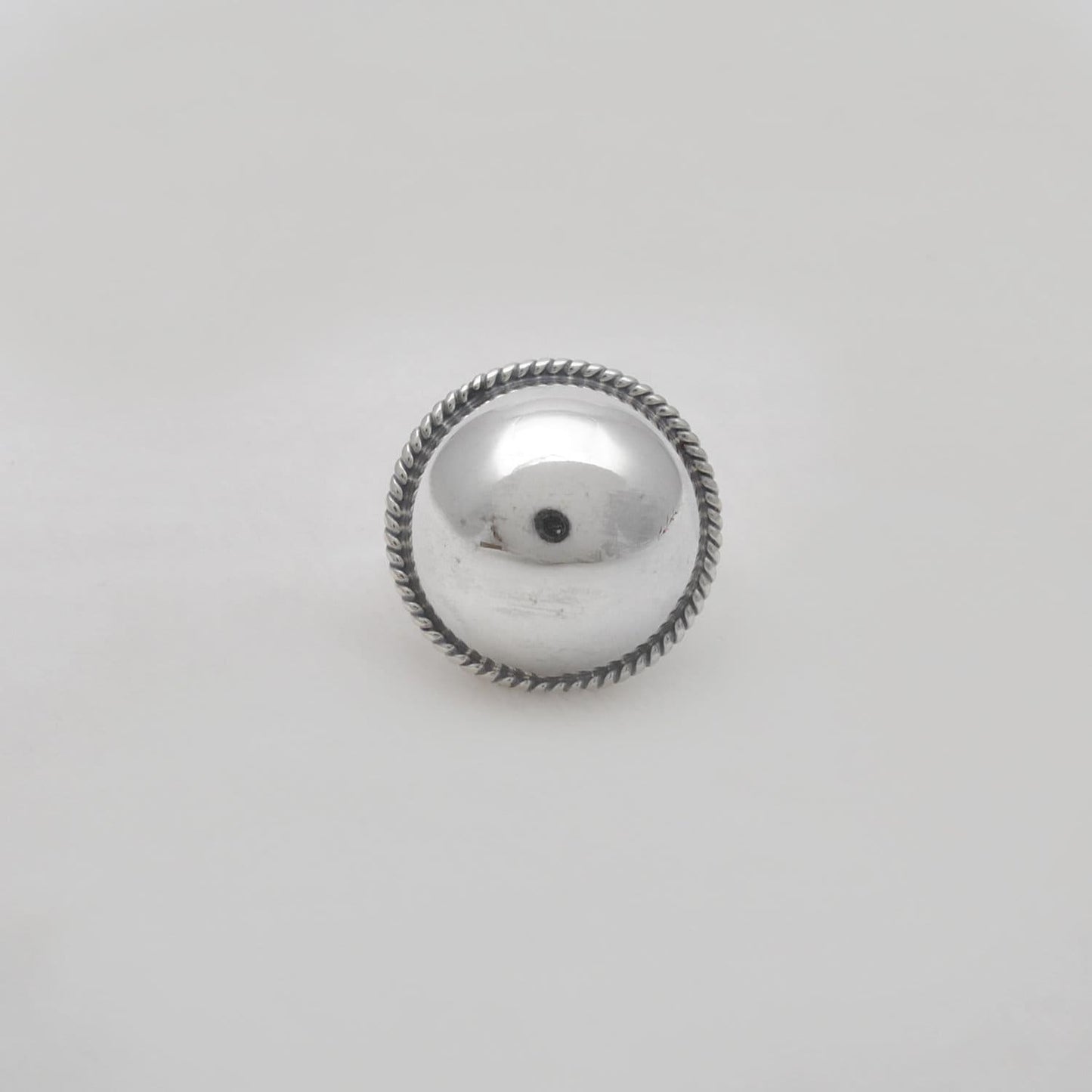 925 Silver Chunky Dome Ring Size 6 Kanish