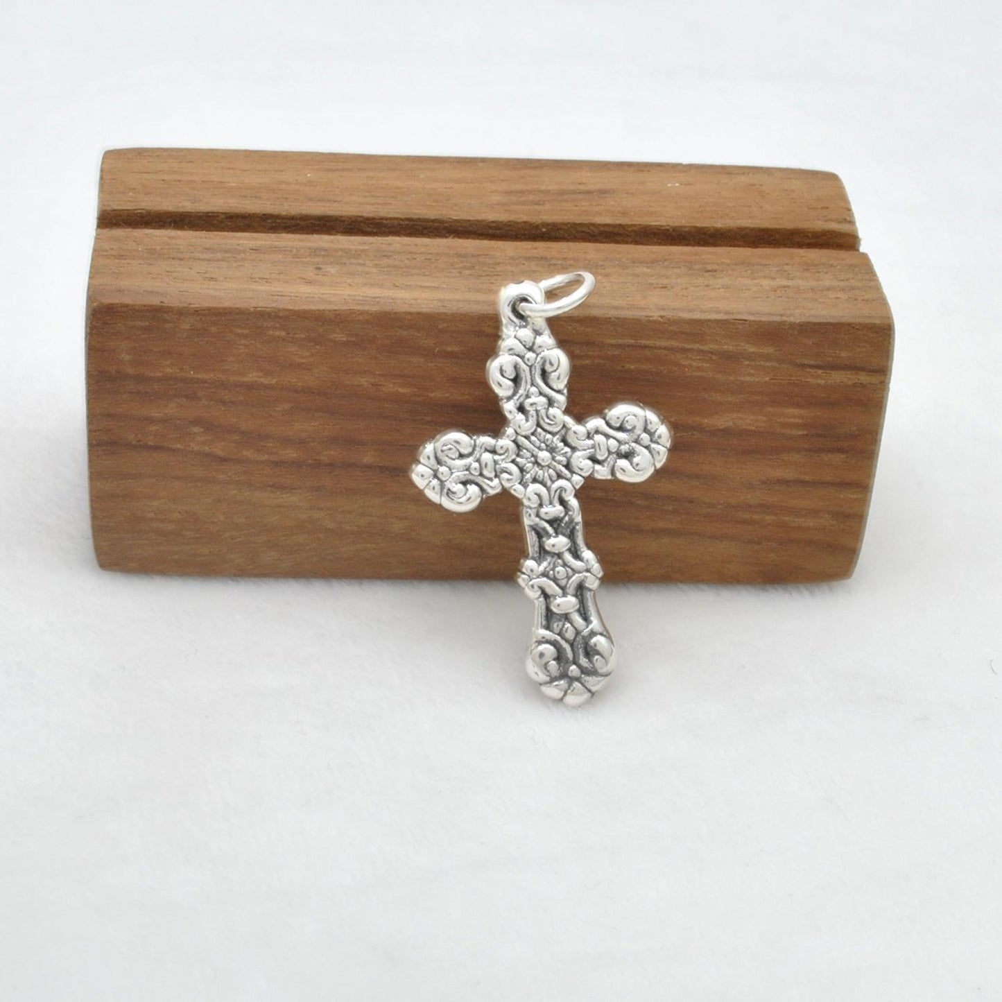 Sterling Silver Holy Cross Pendant - Christmas Gift Kanish